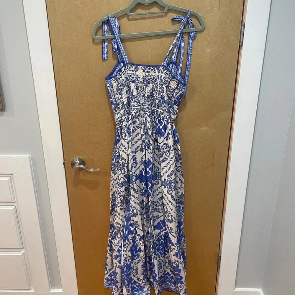 Flying Tomato Finding My Peace Woven Midi Dress - Picture 2 of 4